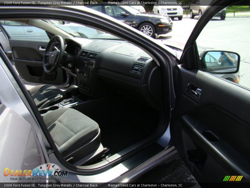 2006 Ford Fusion SE Tungsten Grey Metallic / Charcoal Black Photo #14