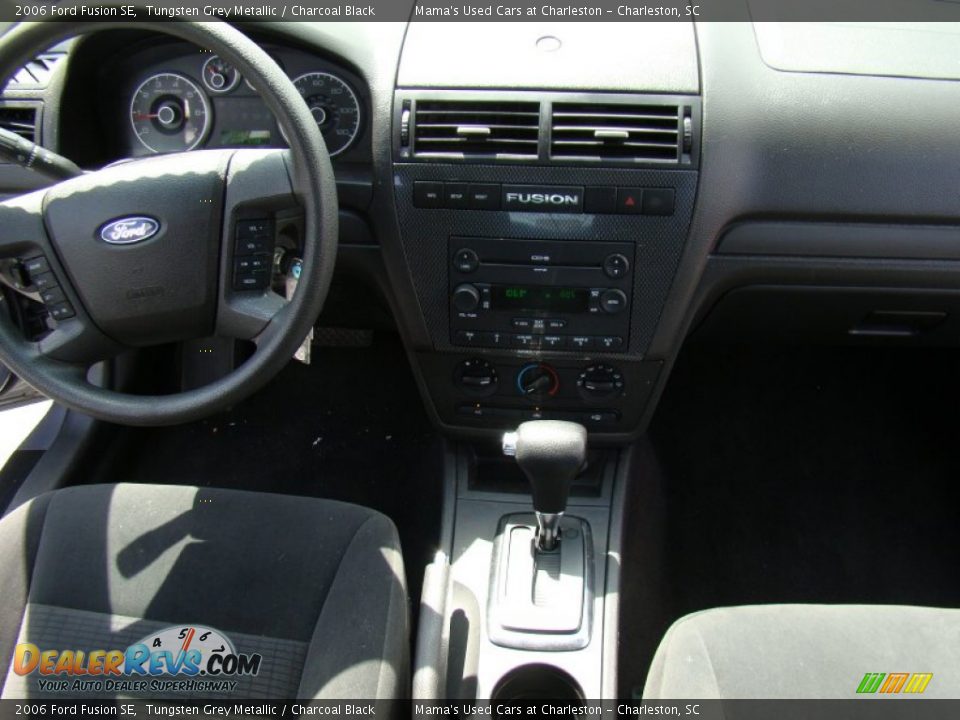2006 Ford Fusion SE Tungsten Grey Metallic / Charcoal Black Photo #16