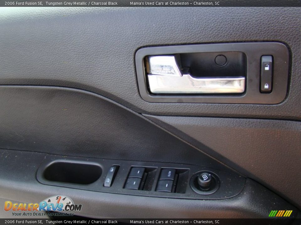 2006 Ford Fusion SE Tungsten Grey Metallic / Charcoal Black Photo #20