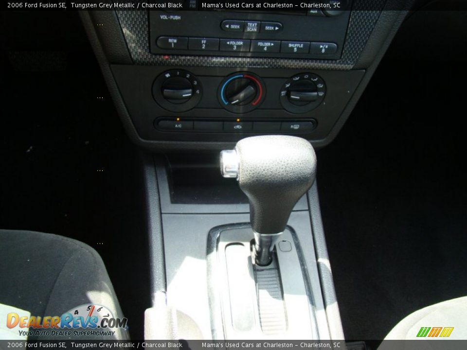 2006 Ford Fusion SE Tungsten Grey Metallic / Charcoal Black Photo #22