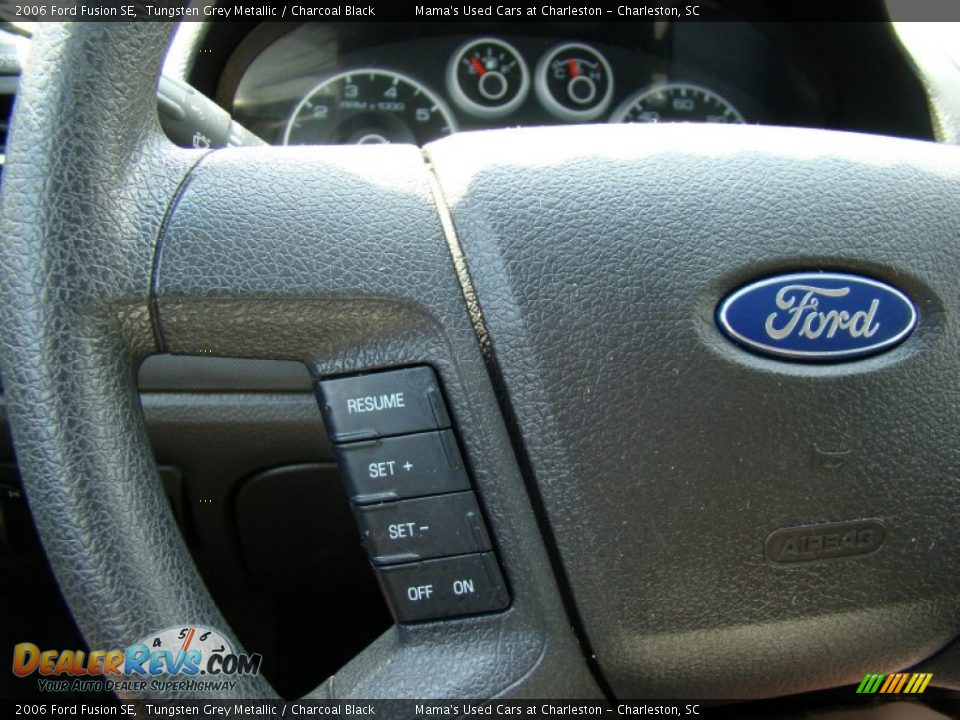 2006 Ford Fusion SE Tungsten Grey Metallic / Charcoal Black Photo #24