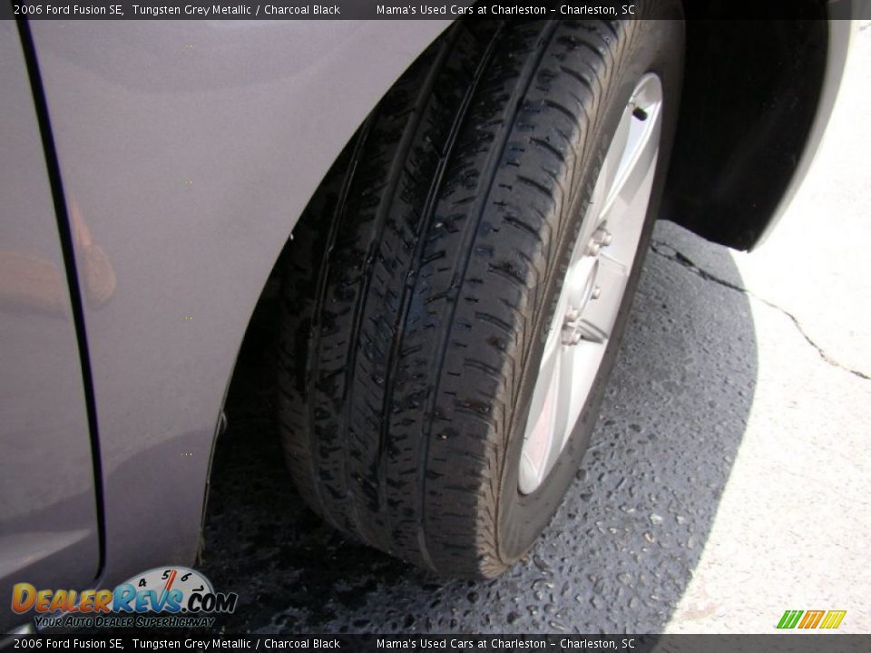 2006 Ford Fusion SE Tungsten Grey Metallic / Charcoal Black Photo #29