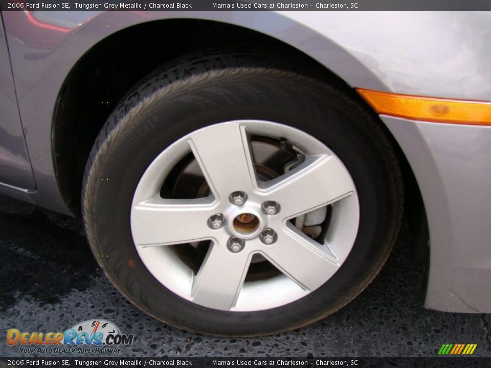 2006 Ford Fusion SE Tungsten Grey Metallic / Charcoal Black Photo #30