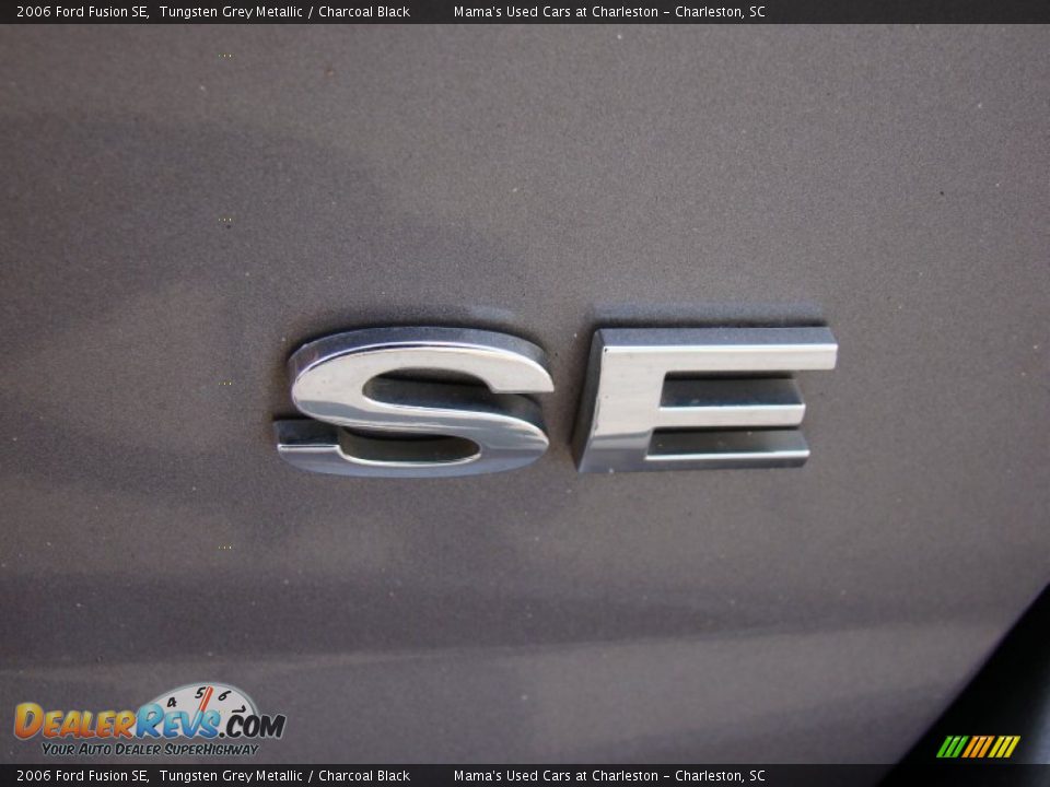 2006 Ford Fusion SE Tungsten Grey Metallic / Charcoal Black Photo #36