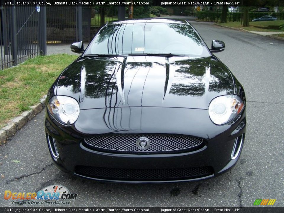 2011 Jaguar XK XK Coupe Ultimate Black Metallic / Warm Charcoal/Warm Charcoal Photo #2