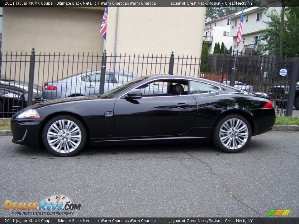 Ultimate Black Metallic 2011 Jaguar XK XK Coupe Photo #3