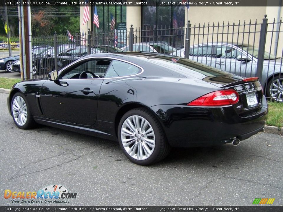2011 Jaguar XK XK Coupe Ultimate Black Metallic / Warm Charcoal/Warm Charcoal Photo #4