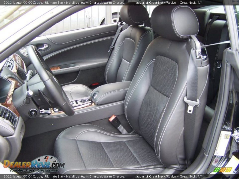 Warm Charcoal/Warm Charcoal Interior - 2011 Jaguar XK XK Coupe Photo #16