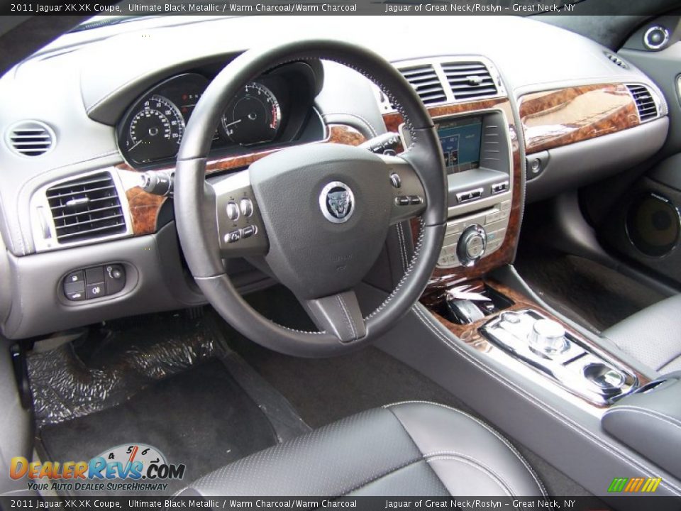 Warm Charcoal/Warm Charcoal Interior - 2011 Jaguar XK XK Coupe Photo #18