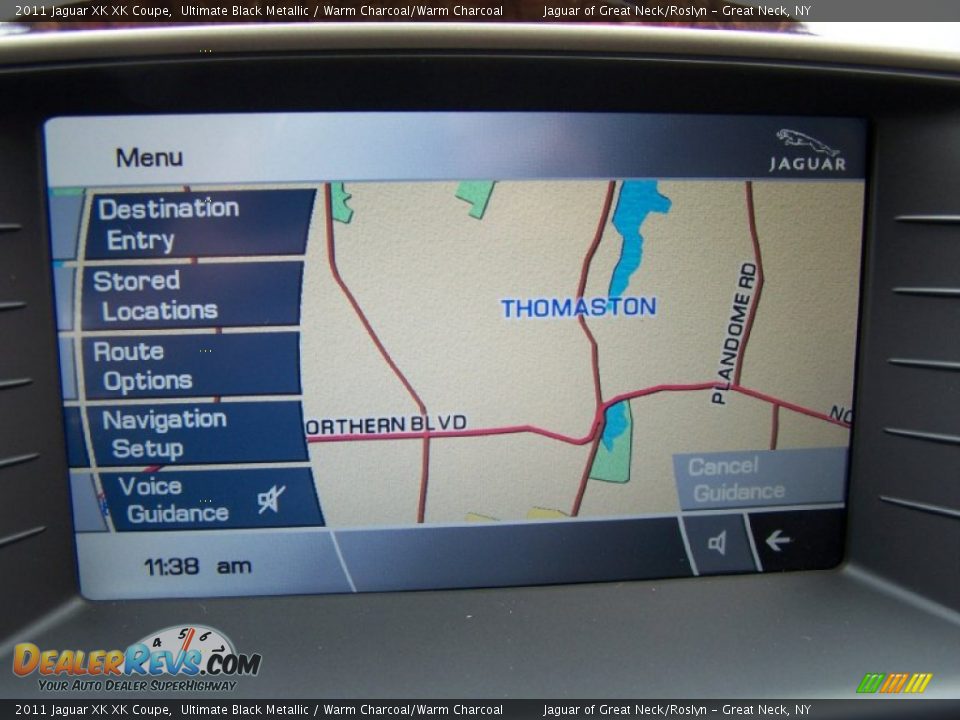 Navigation of 2011 Jaguar XK XK Coupe Photo #22