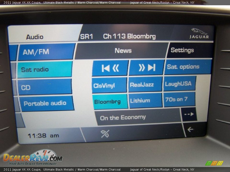 2011 Jaguar XK XK Coupe Ultimate Black Metallic / Warm Charcoal/Warm Charcoal Photo #23