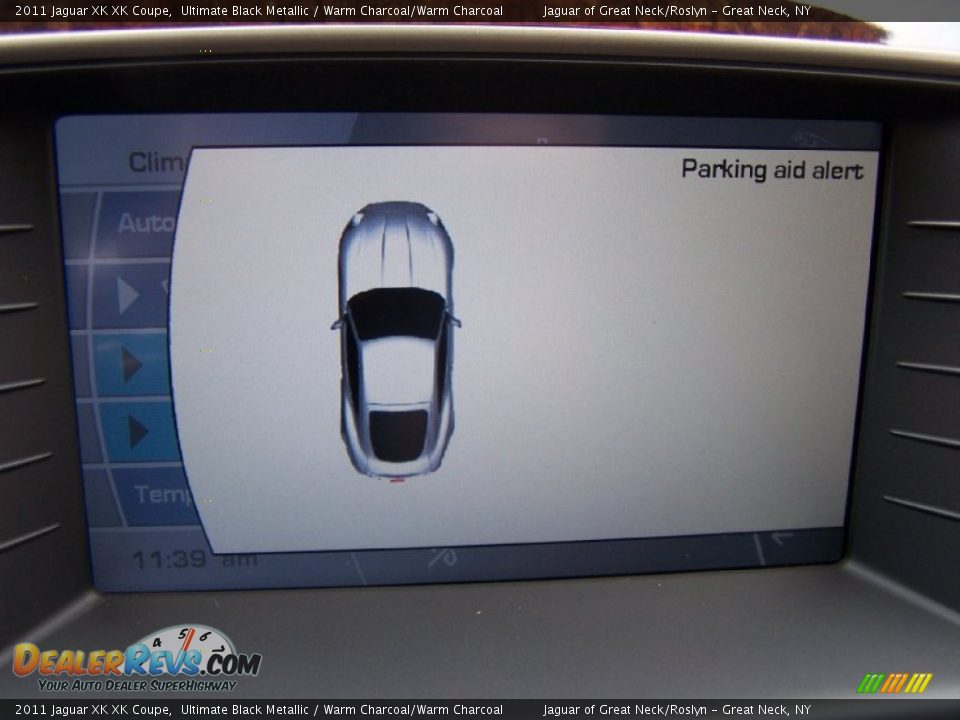 2011 Jaguar XK XK Coupe Ultimate Black Metallic / Warm Charcoal/Warm Charcoal Photo #25