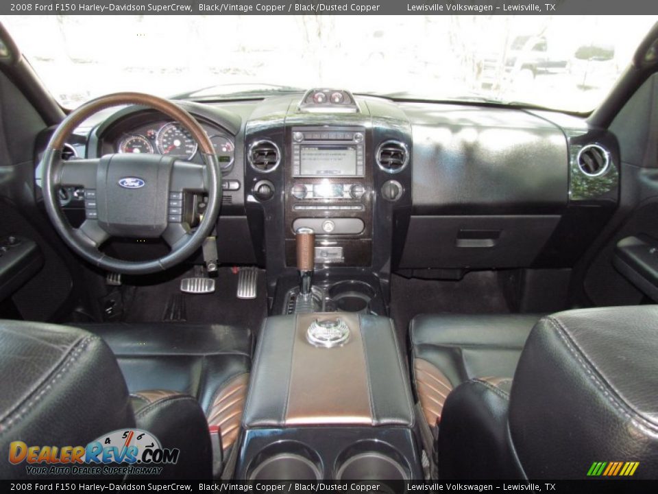 Dashboard of 2008 Ford F150 Harley-Davidson SuperCrew Photo #15