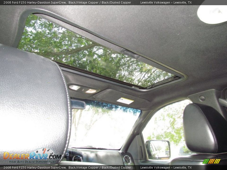 Sunroof of 2008 Ford F150 Harley-Davidson SuperCrew Photo #20