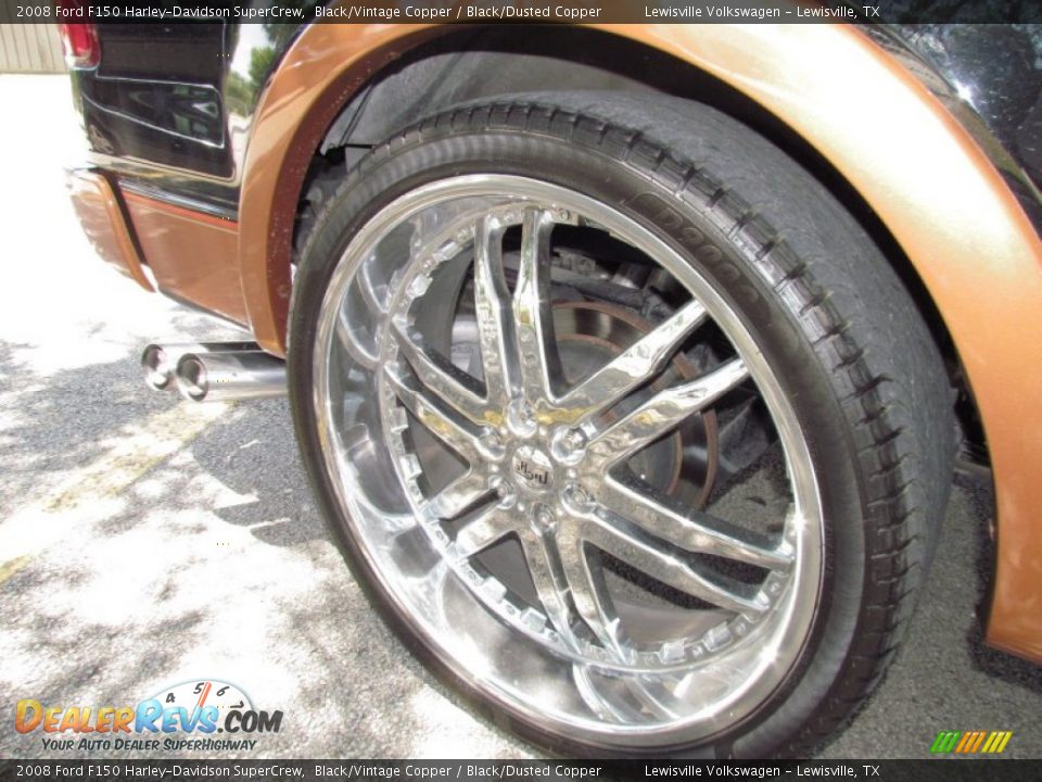 Custom Wheels of 2008 Ford F150 Harley-Davidson SuperCrew Photo #25