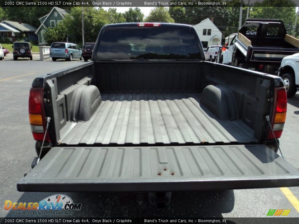 2002 GMC Sierra 1500 HD SLT Crew Cab 4x4 Onyx Black / Graphite Photo #21