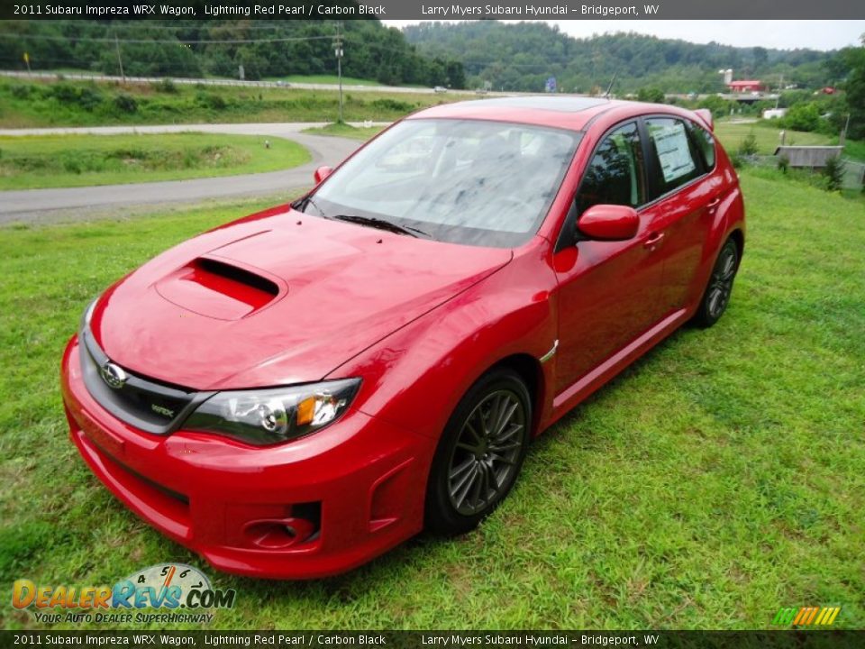 Front 3/4 View of 2011 Subaru Impreza WRX Wagon Photo #7