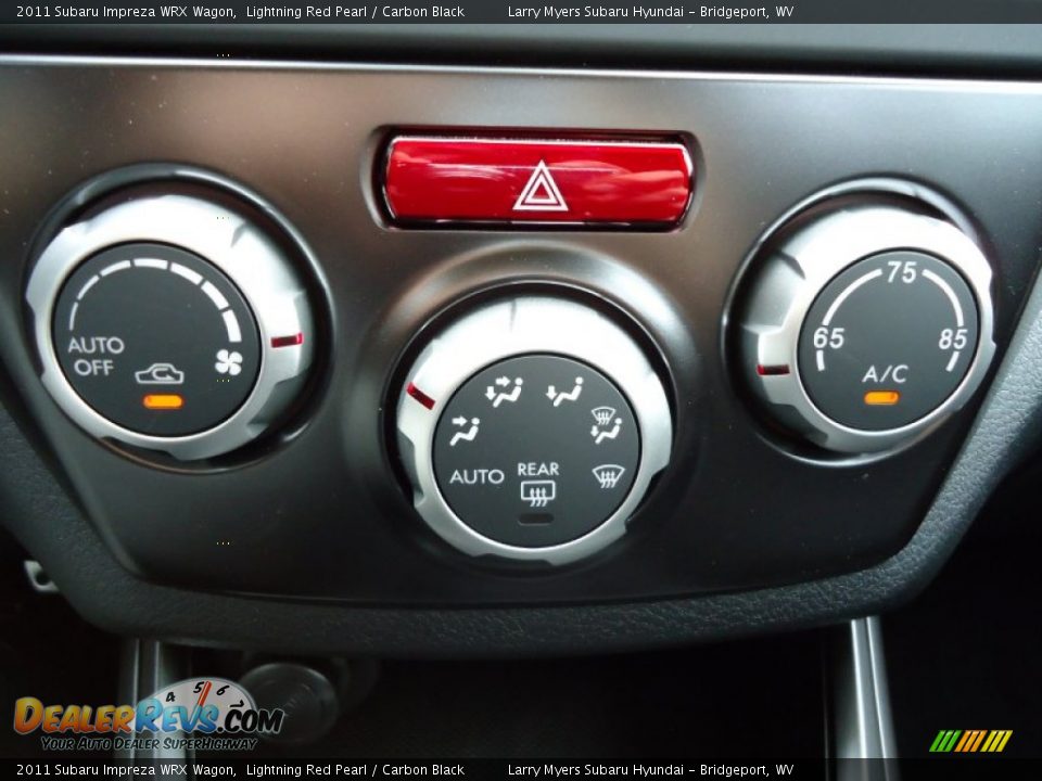 Controls of 2011 Subaru Impreza WRX Wagon Photo #17