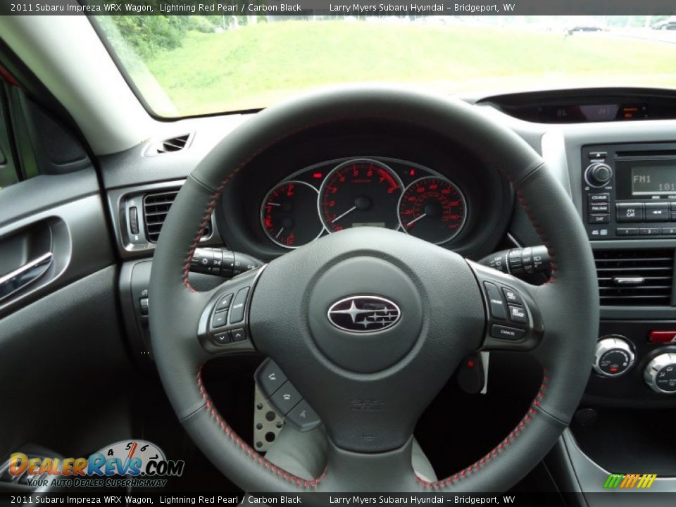 2011 Subaru Impreza WRX Wagon Steering Wheel Photo #19