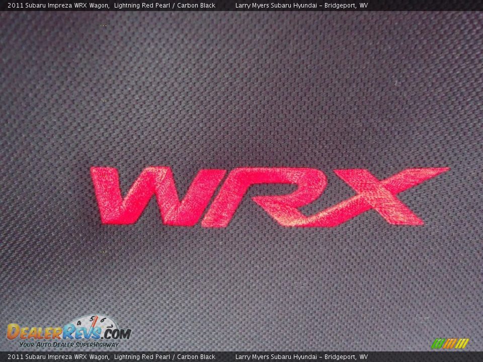 2011 Subaru Impreza WRX Wagon Lightning Red Pearl / Carbon Black Photo #20