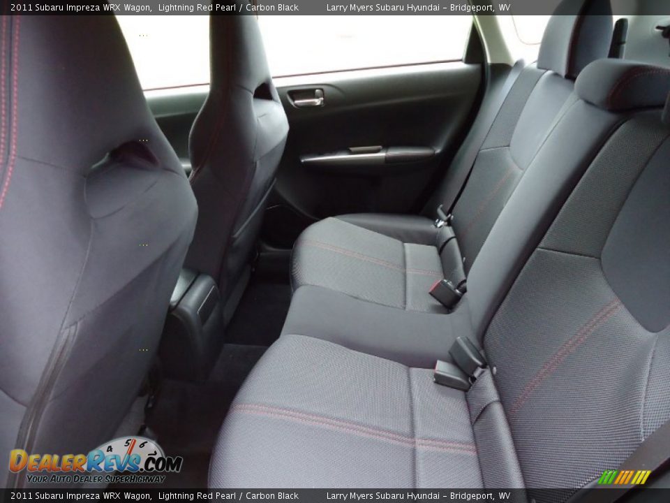 Carbon Black Interior - 2011 Subaru Impreza WRX Wagon Photo #22