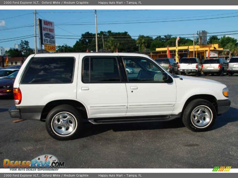 Oxford White 2000 Ford Explorer XLT Photo #6