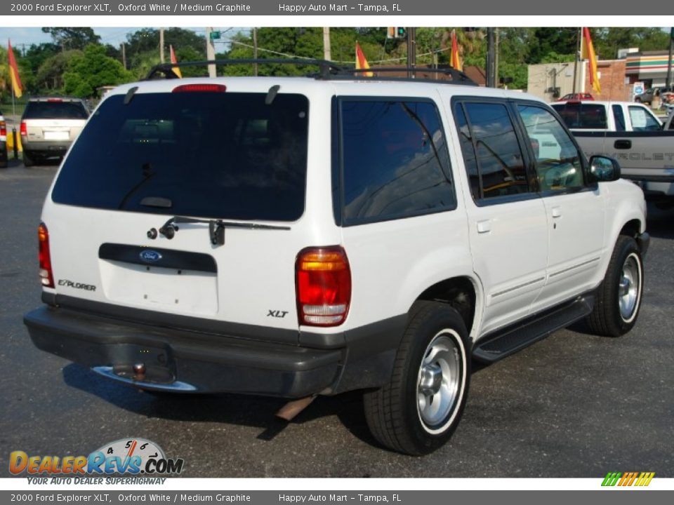 Oxford White 2000 Ford Explorer XLT Photo #7