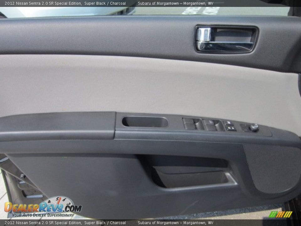 2012 Nissan Sentra 2.0 SR Special Edition Super Black / Charcoal Photo #15
