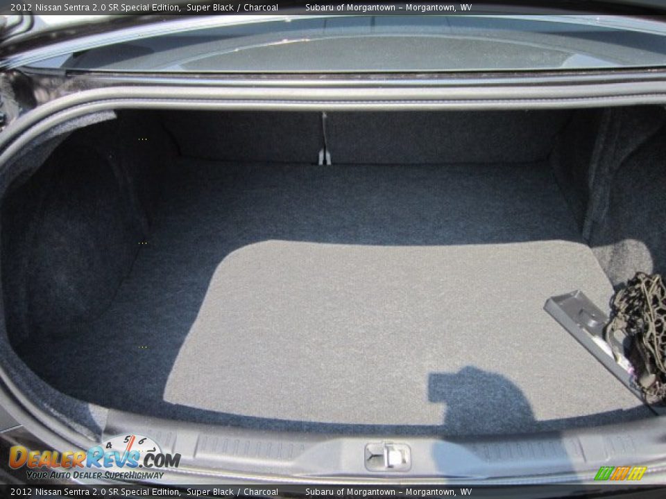 2012 Nissan Sentra 2.0 SR Special Edition Super Black / Charcoal Photo #18