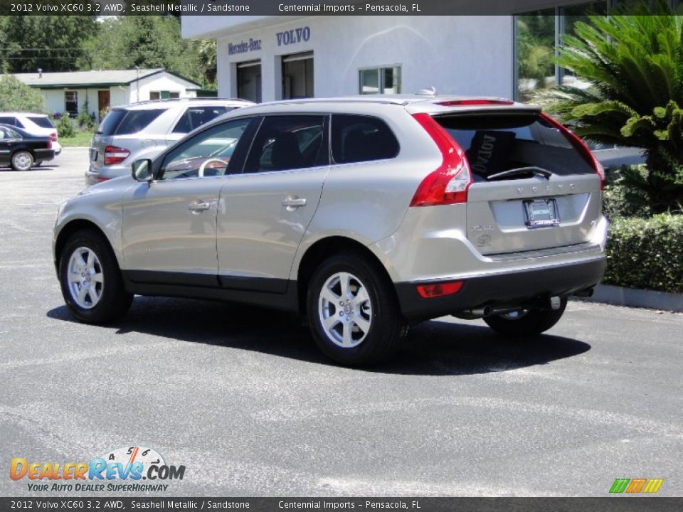 2012 Volvo XC60 3.2 AWD Seashell Metallic / Sandstone Photo #4