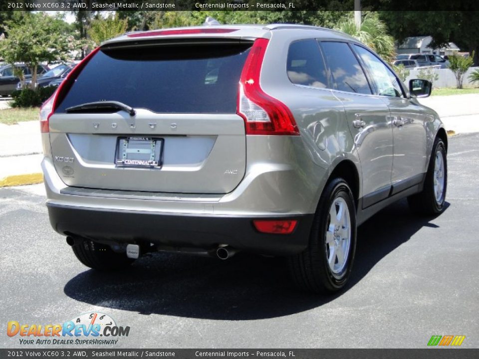 2012 Volvo XC60 3.2 AWD Seashell Metallic / Sandstone Photo #11