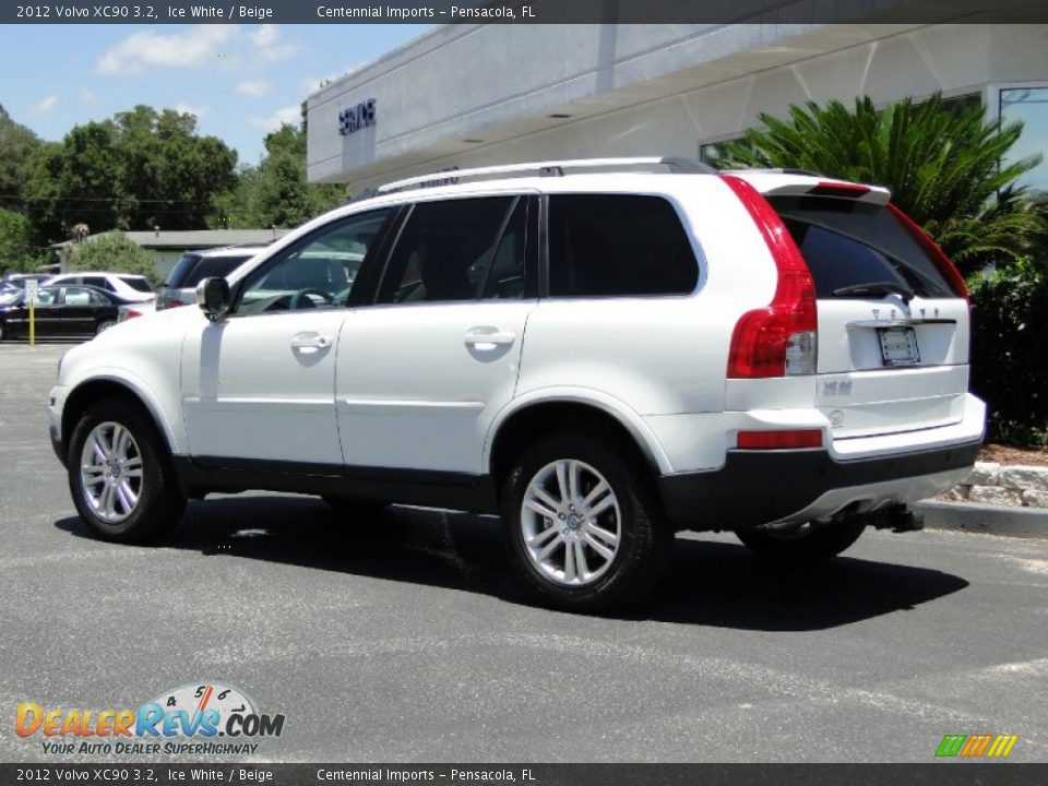 Ice White 2012 Volvo XC90 3.2 Photo #4