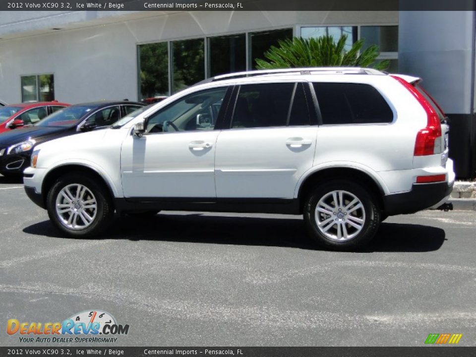 Ice White 2012 Volvo XC90 3.2 Photo #12