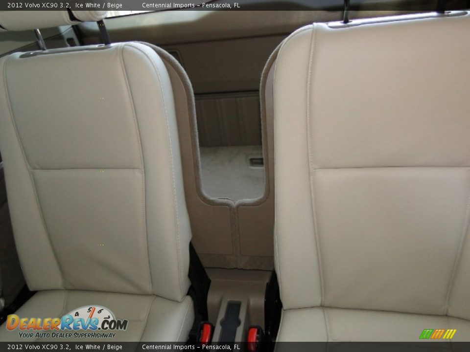 2012 Volvo XC90 3.2 Ice White / Beige Photo #23