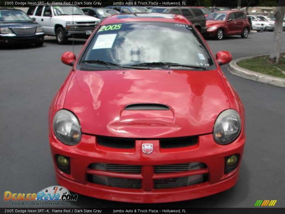 2005 Dodge Neon SRT-4 Flame Red / Dark Slate Gray Photo #3