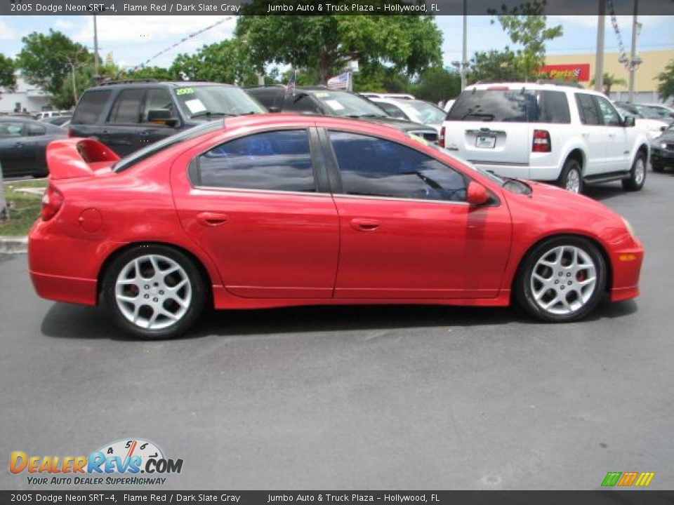 2005 Dodge Neon SRT-4 Flame Red / Dark Slate Gray Photo #10