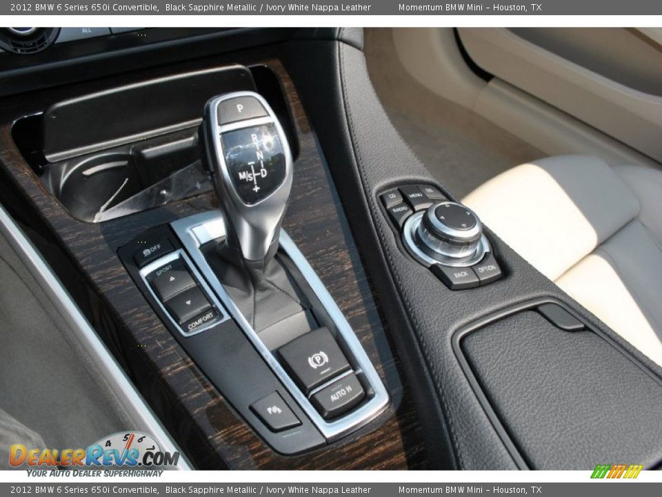 2012 BMW 6 Series 650i Convertible Shifter Photo #21