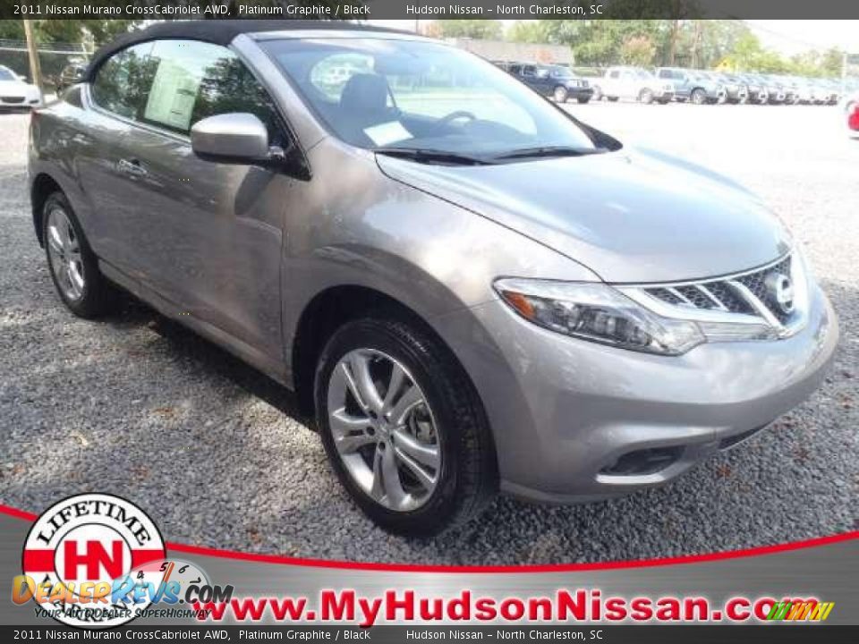 2011 Nissan Murano CrossCabriolet AWD Platinum Graphite / Black Photo #1