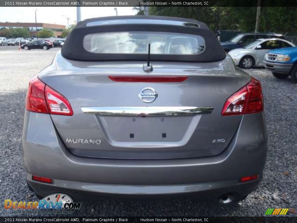 2011 Nissan Murano CrossCabriolet AWD Platinum Graphite / Black Photo #4