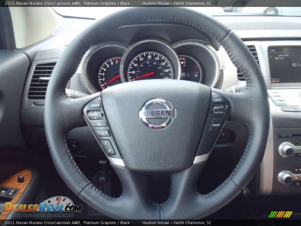 2011 Nissan Murano CrossCabriolet AWD Steering Wheel Photo #8