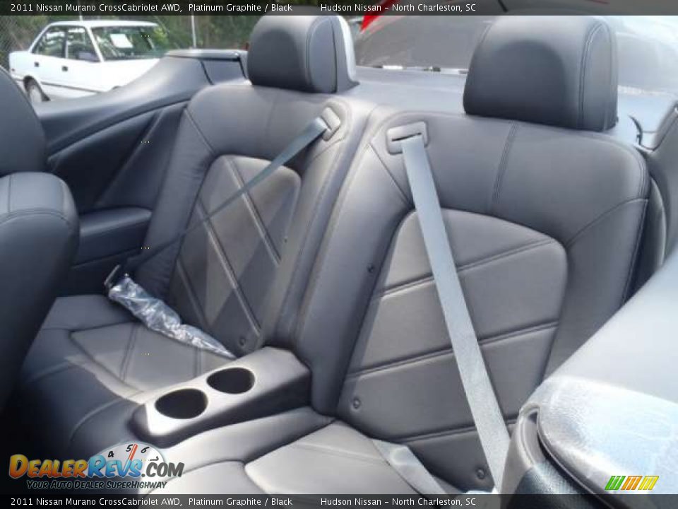 Black Interior - 2011 Nissan Murano CrossCabriolet AWD Photo #12