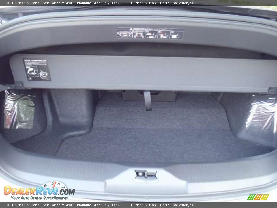 2011 Nissan Murano CrossCabriolet AWD Trunk Photo #13