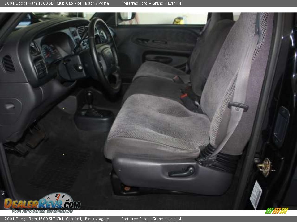 Agate Interior - 2001 Dodge Ram 1500 SLT Club Cab 4x4 Photo #12