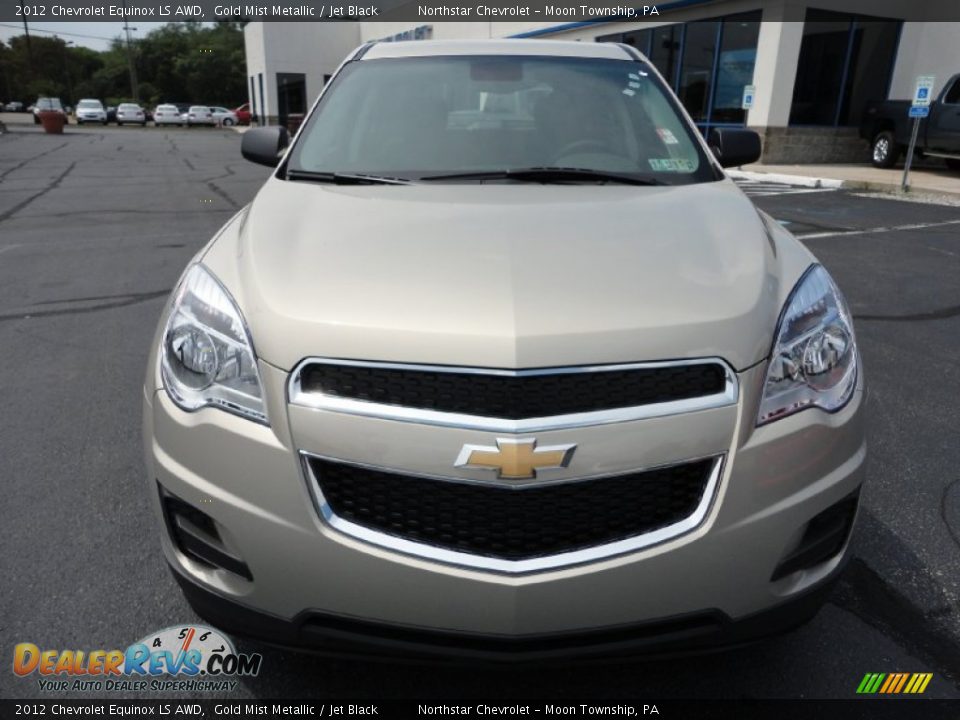 2012 Chevrolet Equinox LS AWD Gold Mist Metallic / Jet Black Photo #2