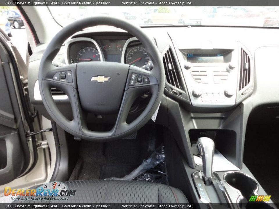 Dashboard of 2012 Chevrolet Equinox LS AWD Photo #11
