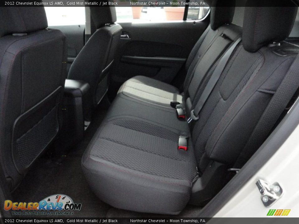 Jet Black Interior - 2012 Chevrolet Equinox LS AWD Photo #13