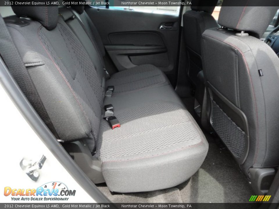 Jet Black Interior - 2012 Chevrolet Equinox LS AWD Photo #15