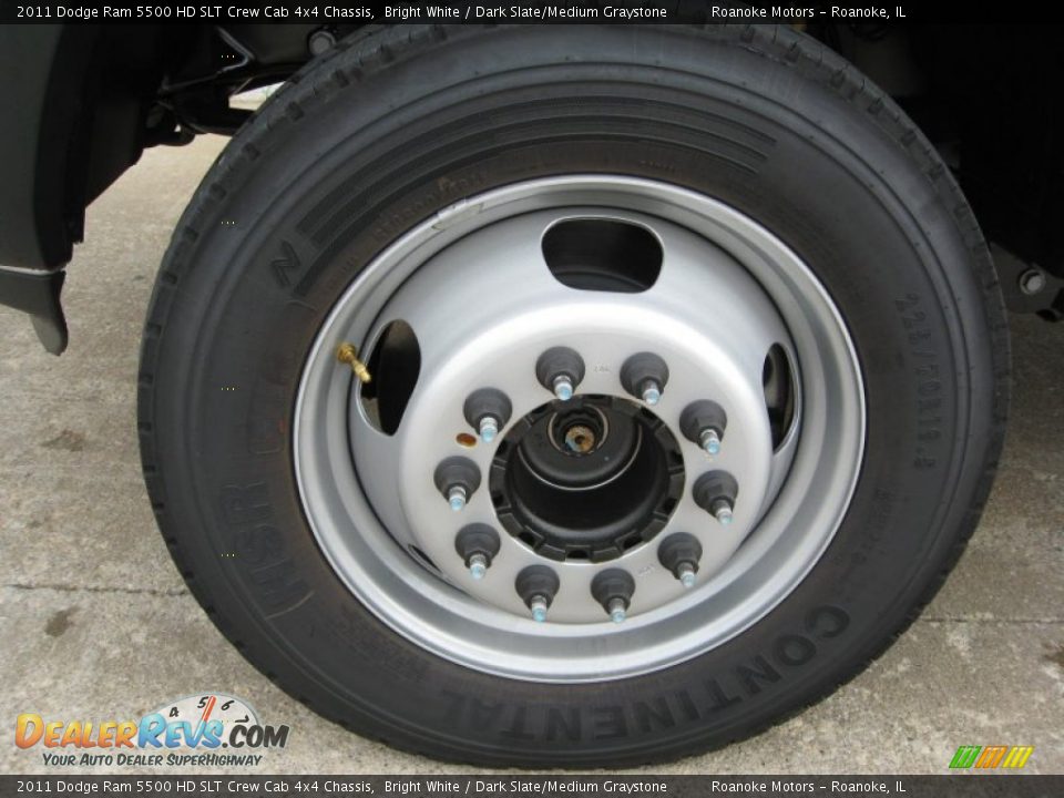 2011 Dodge Ram 5500 HD SLT Crew Cab 4x4 Chassis Wheel Photo #9