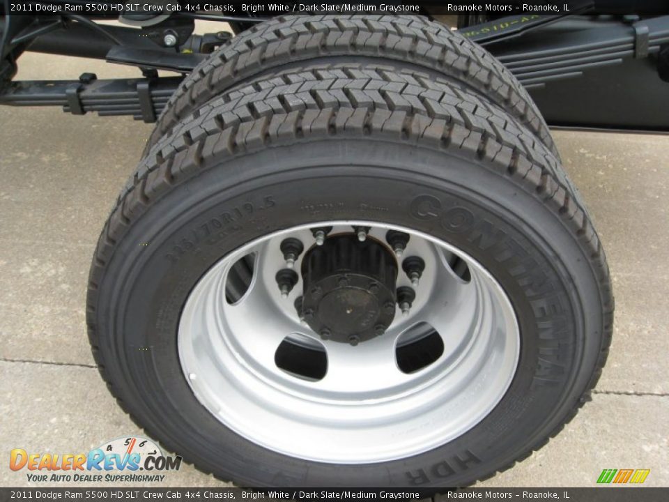 2011 Dodge Ram 5500 HD SLT Crew Cab 4x4 Chassis Wheel Photo #10