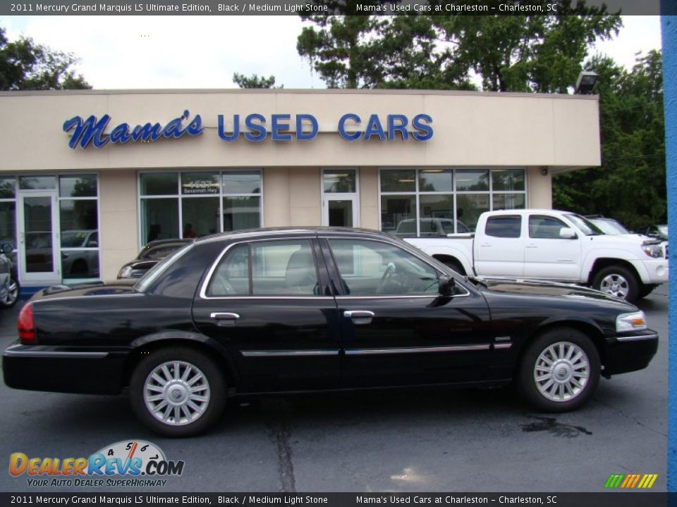 2011 Mercury Grand Marquis LS Ultimate Edition Black / Medium Light Stone Photo #1